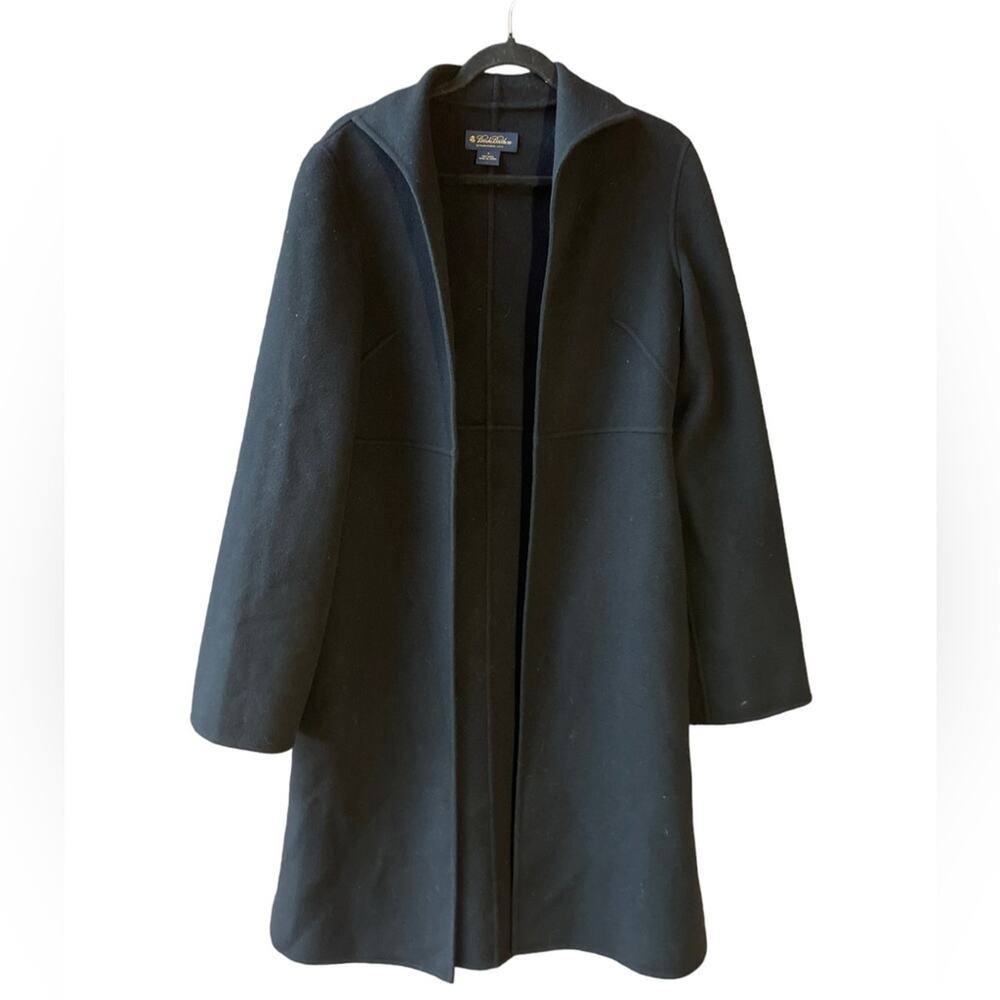 Brooks brothers exquisite Black Wool Persian Coat Jacket Sz:4